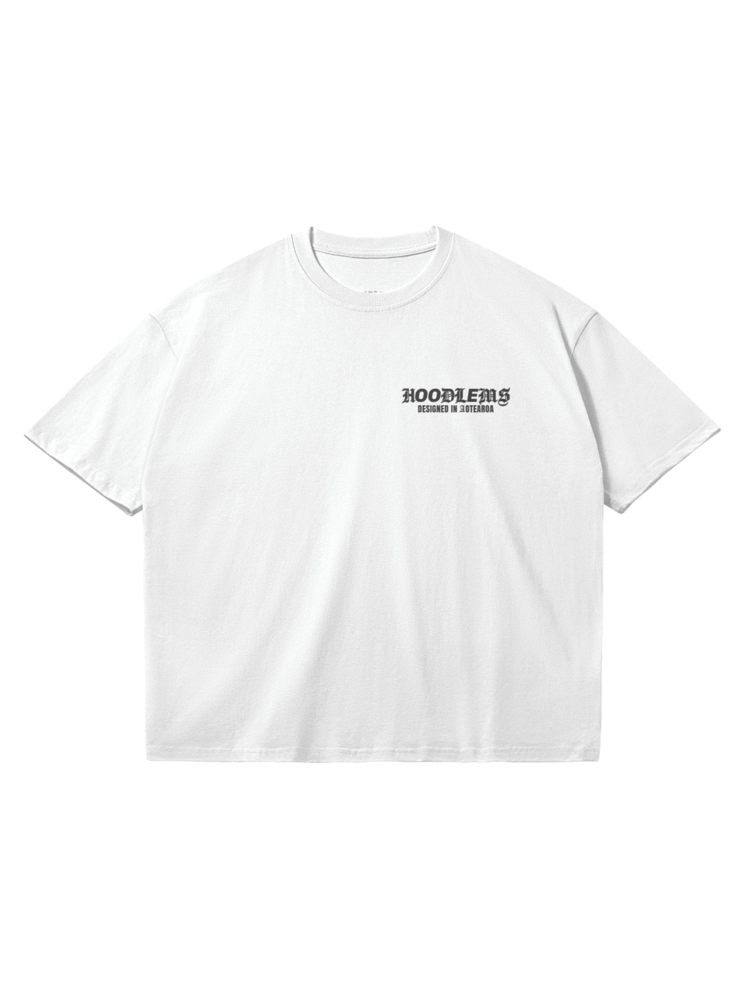 "CREW" TEE (White)