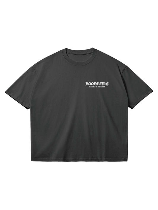 "CREW" TEE (Black)