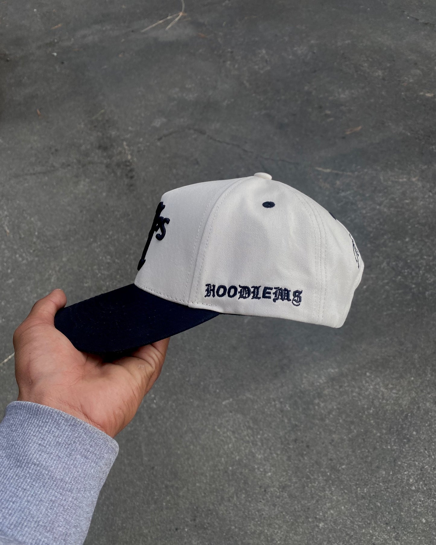 H's "FRAMED" Caps - Black/White